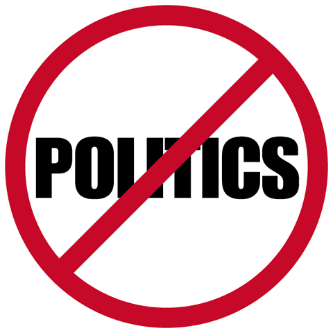 Politics or no-politics?