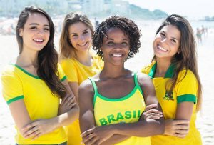 Four Brazilian women