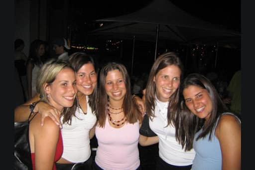 Florence girls posing for picture