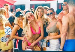 Four Girls in bikini in Houston